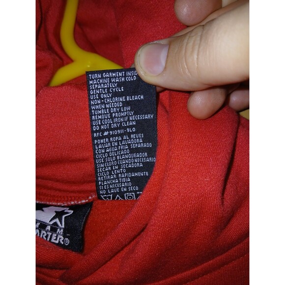 Team Starter Ohio State Buckeyes Hoodie Embroidered Logo Youth Size (12/14) - Picture 7 of 14